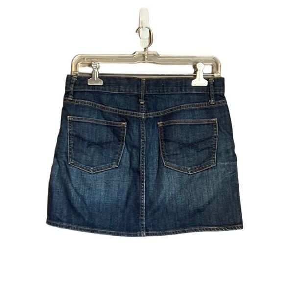 3 for $30! Gap dark wash  mini skirt. Size 0 - Picture 9 of 9